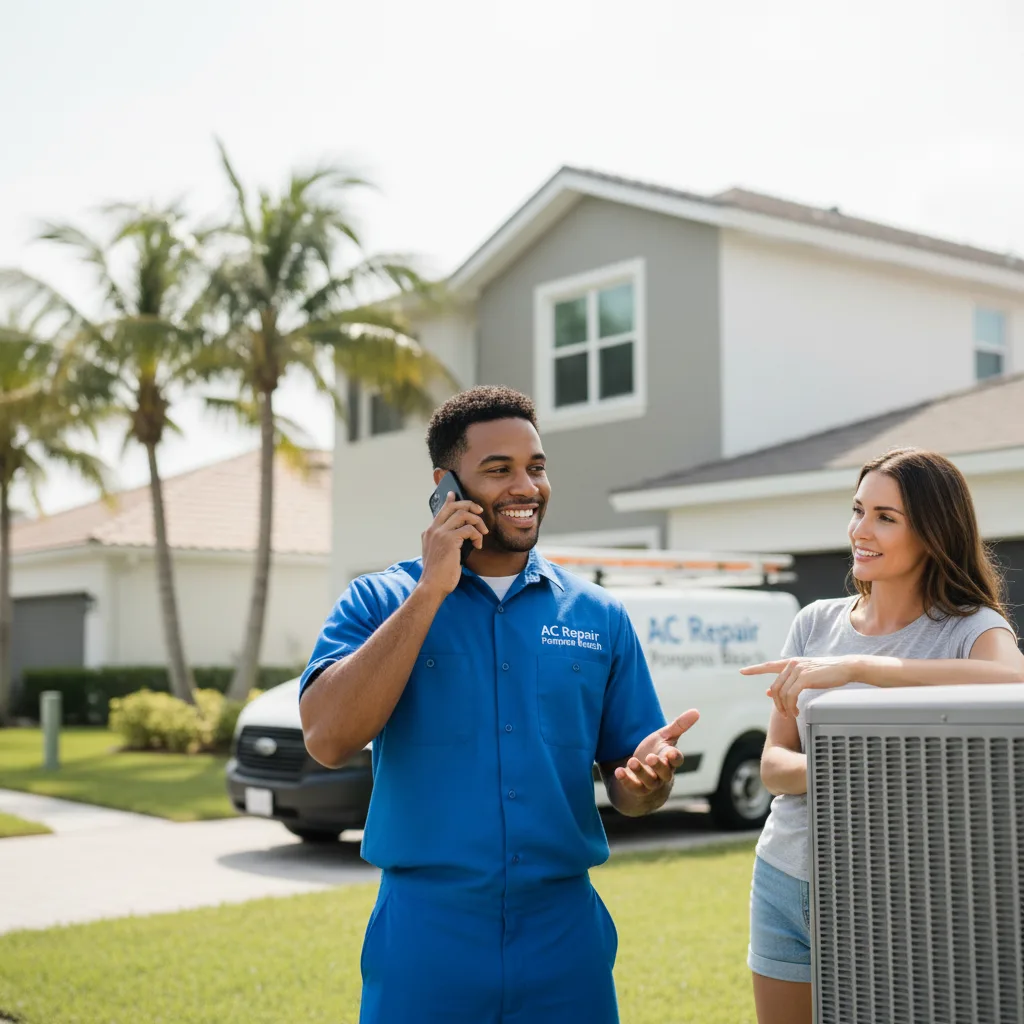 AC Repair Pompano Beach customer support in Pampa